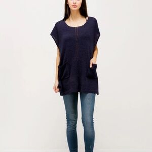 Knit Pocket Beach Cover Up